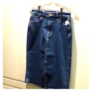 Gap denim skirt